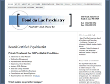 Tablet Screenshot of fdlpsychiatry.com